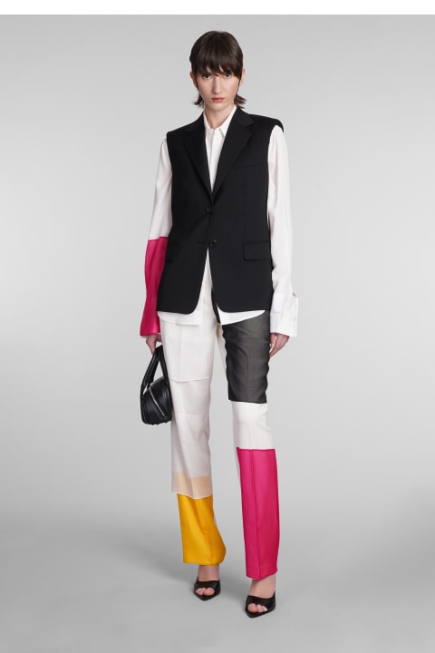 Helmut Lang Clothing for Women Helmut Lang Pants In Multicolor Polyester