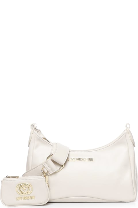 Fashion for Women Love Moschino Shoulder Bag With Removable Coin Purse