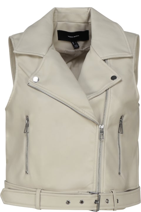 Biker Style Eco-leather Vest