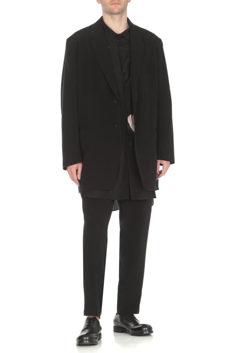 Yohji Yamamoto Coats & Jackets for Men Yohji Yamamoto Tuxedo Jacket