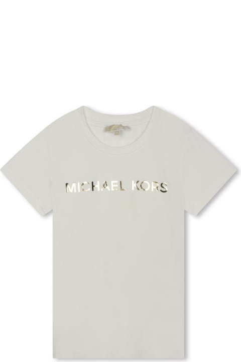 Michael Kors Topwear for Girls Michael Kors T-shirt Con Stampa