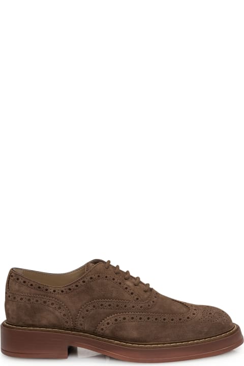 Tod's Loafers & Boat Shoes for Men Tod's Suede Lace-up Shoes