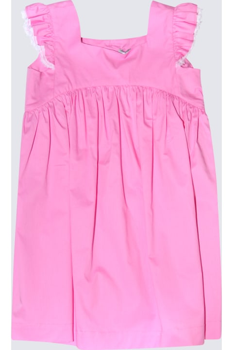 Sale for Girls Il Gufo Pink Cotton Dress