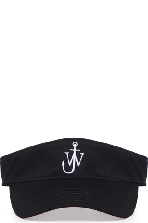 Hats for Women J.W. Anderson Cotton Visor With Logo