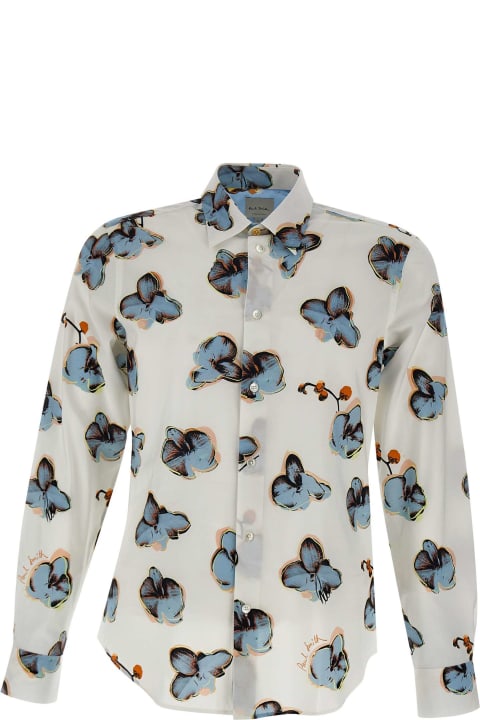 Paul Smith for Men Paul Smith Cotton And Viscose Shirt