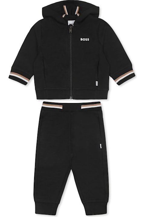 Hugo Boss Bodysuits & Sets for Baby Boys Hugo Boss Black Suit For Baby Boy With Logo