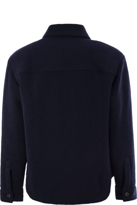 Fay for Men Fay Wool Over Shirt - Fay Archive