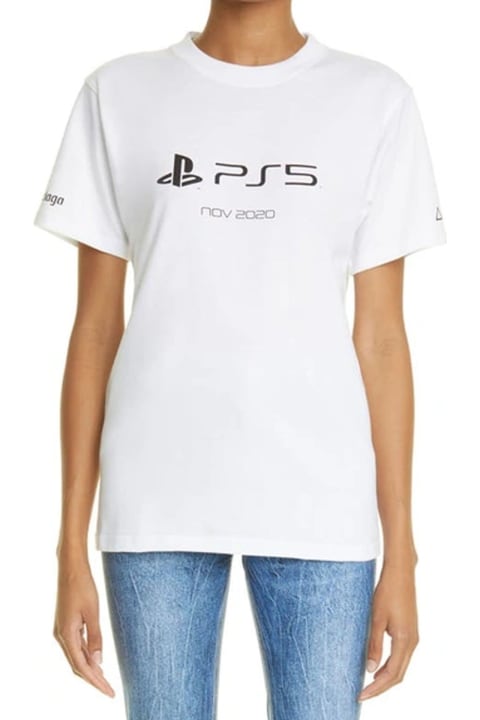 Balenciaga Clothing for Women Balenciaga X Playstation Ps5 T-shirt