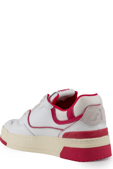 Homeware Autry Autry Clc Sneakers In Leather And Suede