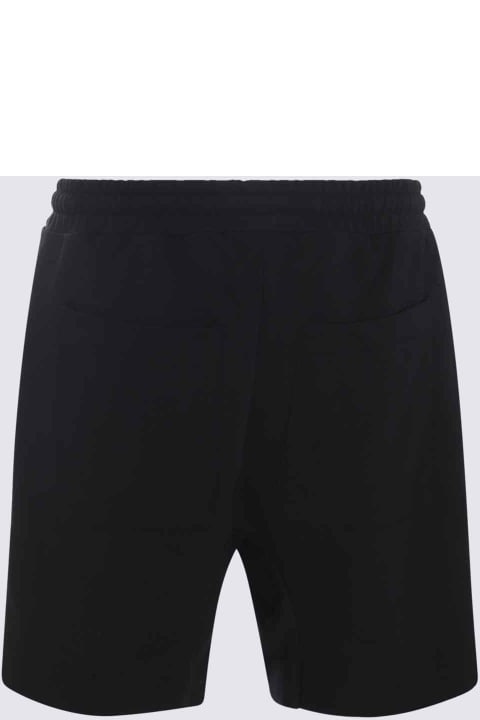 Thom Krom Pants for Men Thom Krom Black Cotton Blend Shorts