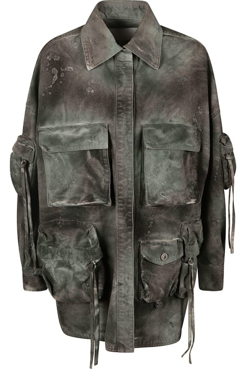 Coats & Jackets for Women The Attico Fern Short Coat