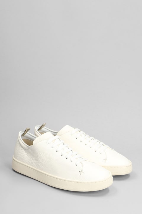 メンズ Officine Creativeのスニーカー Officine Creative Once 002 Sneakers In White Leather