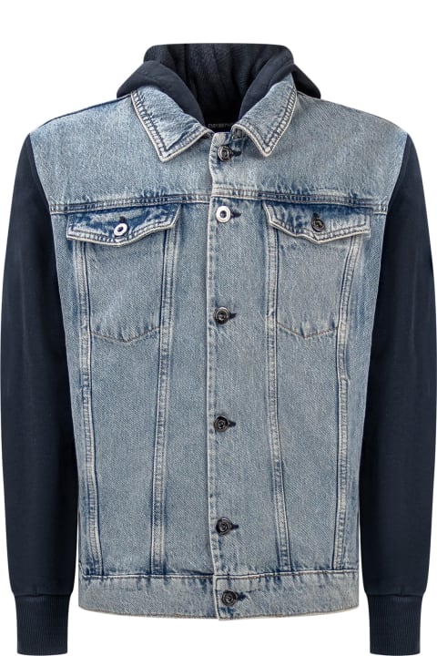 Emporio Armani Coats & Jackets for Boys Emporio Armani Denim Jacket