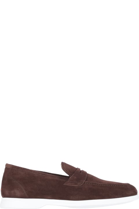 Kiton Loafers & Boat Shoes for Men Kiton Suede Loafers