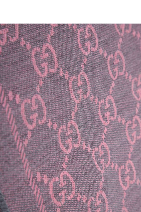 Homeware Gucci Gg Supreme Jacquard Scarf