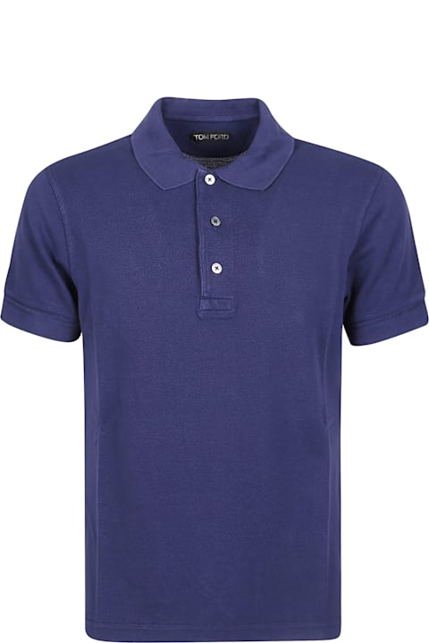 Homeware Tom Ford Piquet Short Sleeve Polo Shirt