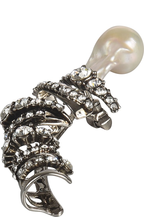 Pearl Embellished Earrings