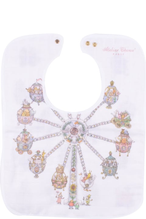 Atelier Choux Accessories & Gifts for Baby Boys Atelier Choux Bib With Panoramic Wheel