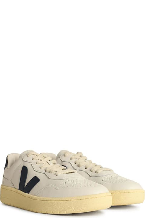 Veja Sneakers for Women Veja 'v-90' White Leather Sneakers