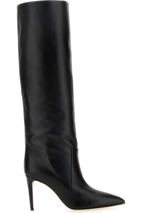 Paris Texas Boots for Women Paris Texas Black Leather Boots