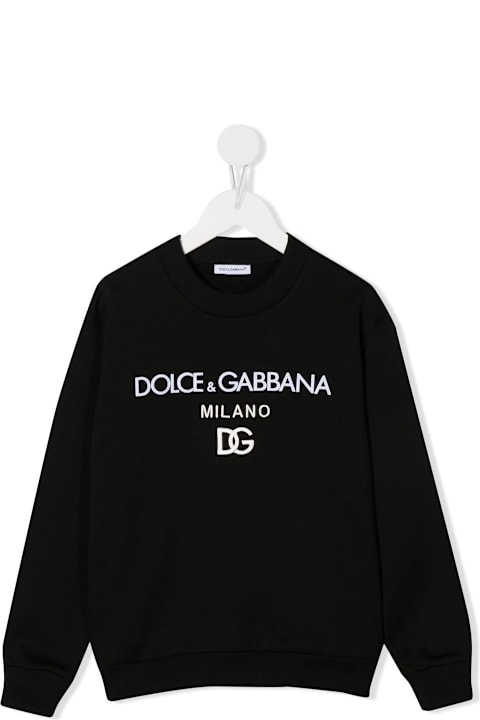 Dolce & Gabbana for Kids Dolce & Gabbana Felpa Con Stampa