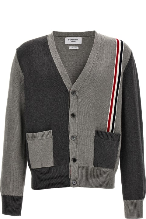 Sweaters for Men Thom Browne 'fun Mix' Cardigan