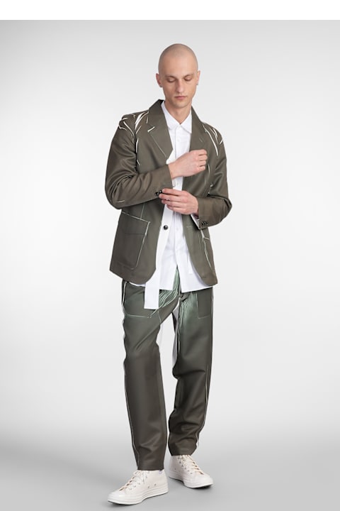 Comme des Garçons Shirt for Men Comme des Garçons Shirt Blazer In Green Polyester