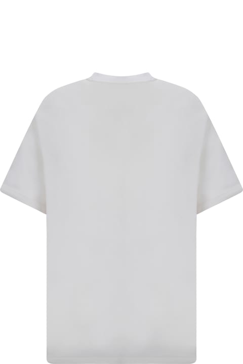 Fendi for Men Fendi Ff Block Embroidered T-shirt