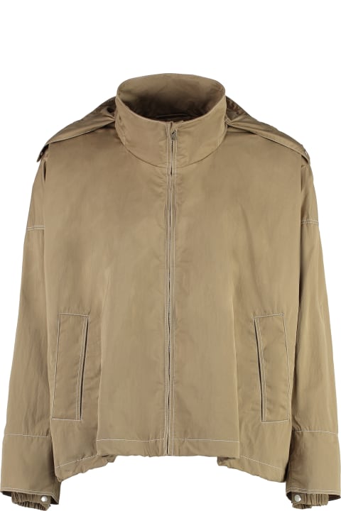メンズ Bottega Venetaのコート＆ジャケット Bottega Veneta Technical Fabric Hooded Jacket
