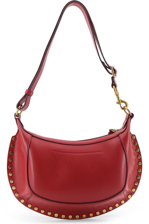 Isabel Marant Bags for Women Isabel Marant Oskan Moon Leather Crossbody Bag