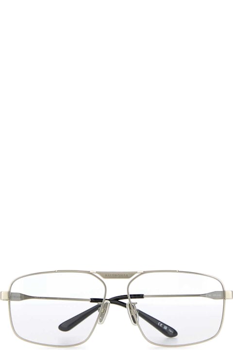 Balenciaga Eyewear for Women Balenciaga Silver Metal Sunglasses