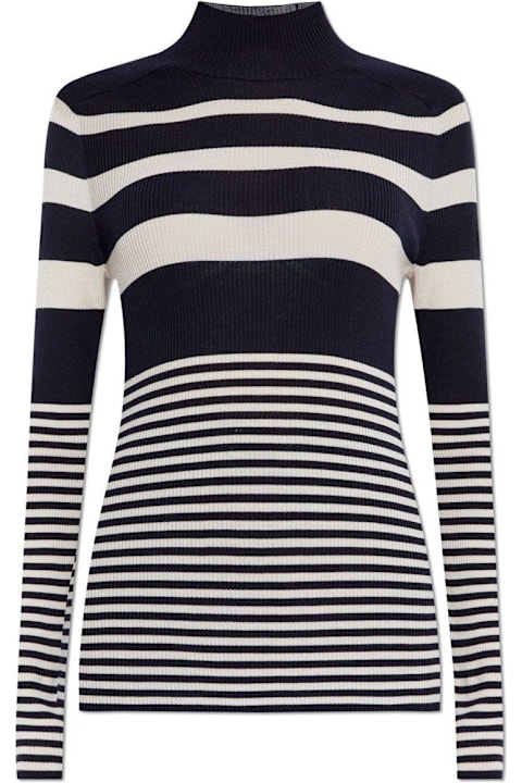 ウィメンズ Monclerのニットウェア Moncler Turtleneck Striped Knit Jumper