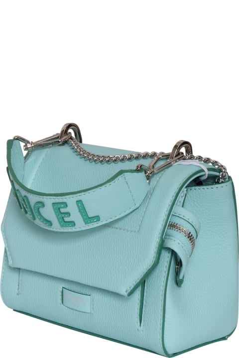 Lancel Shoulder Bags for Women Lancel Rabat S Light Blue Bag