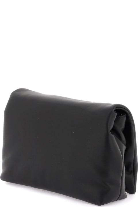 Dg Logo Crossbody Bag In Nappa Leather