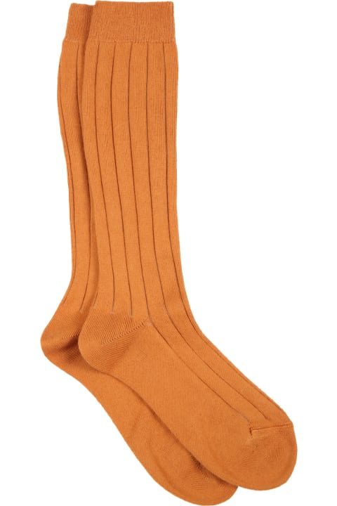 Fashion for Kids Story Loris Orange Socks For Kids
