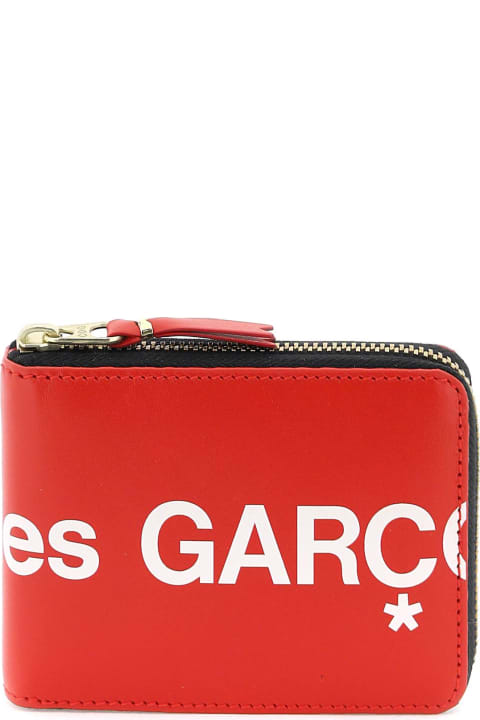 Comme des Garçons Wallet for Women Comme des Garçons Wallet Zip-around With Maxi Logo