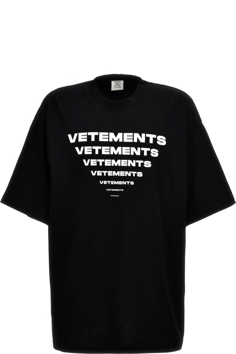Topwear for Men VETEMENTS 'pyramid Logo' T-shirt