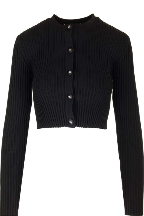 Dolce & Gabbana Sweaters for Women Dolce & Gabbana Stretch Knit Cardigan