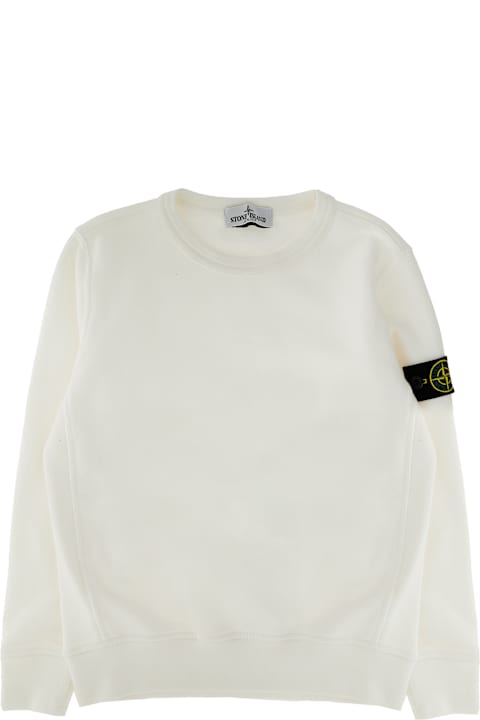 Homeware Stone Island Junior Logo Badge Sweatshirt