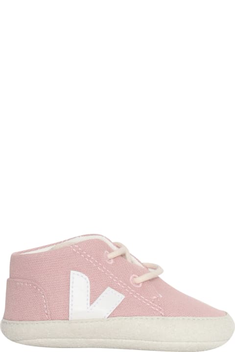 Shoes for Boys Veja High Pink Sneakers