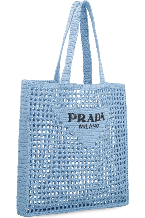 Prada Raffia Tote Bag | italist