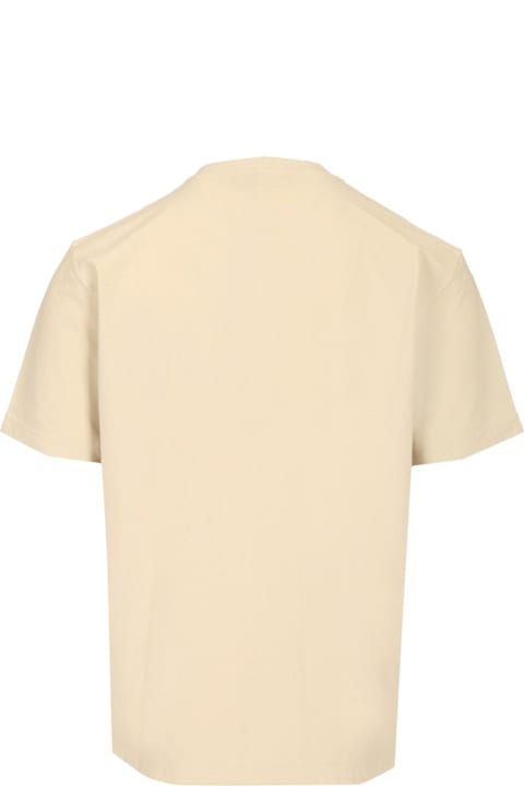 الملابس لـ القسم الرجالي Stone Island Cotton T-shirt