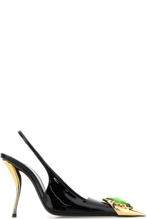 Saint Laurent for Women Saint Laurent Black Leather Loulou Pumps