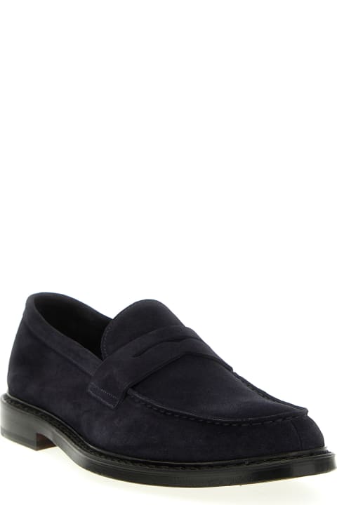 Doucal's Loafers & Boat Shoes for Men Doucal's Suede Loafers