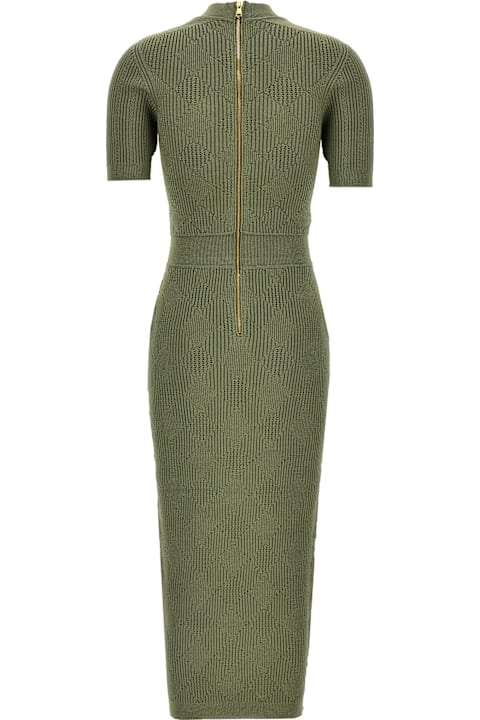 Balmain Dresses for Women Balmain Openwork Knit Dress