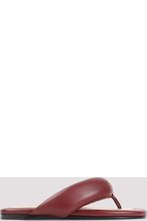 Carven Leather Flip Flop