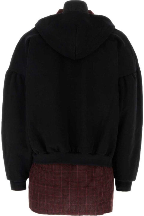 Fleeces & Tracksuits for Women Balenciaga Layered Oversized Hoodie