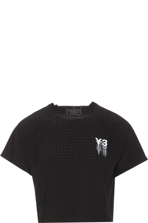 Y-3 Topwear for Women Y-3 Logo Technical T-shirt