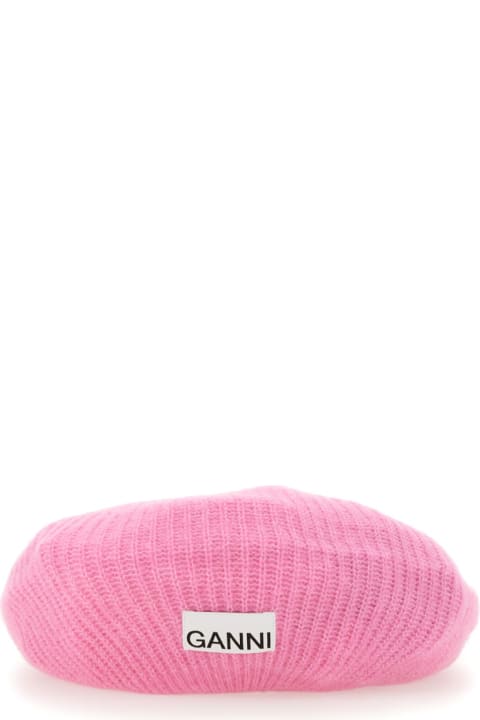 Hats for Women Ganni Cap With Logo