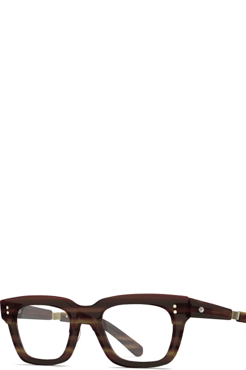 Mr. Leight Eyewear for Women Mr. Leight Ashe C Matte Driftwood-antique Gold Glasses